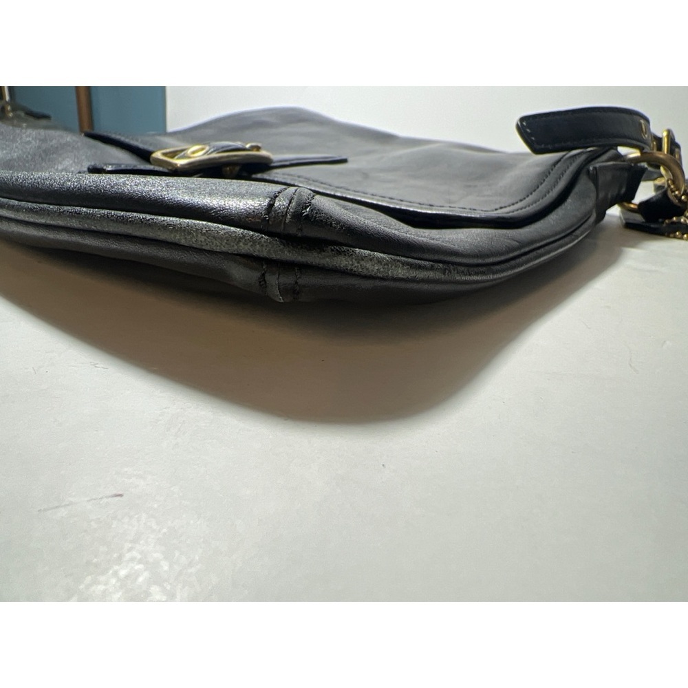 Coach Black Leather Crossbody Bag - Picture 8 of 12